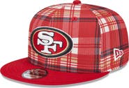 New Era Men's New Era Scarlet San Francisco 49ers 2024 Sideline Statement 9FIFTY Snapback Hat
