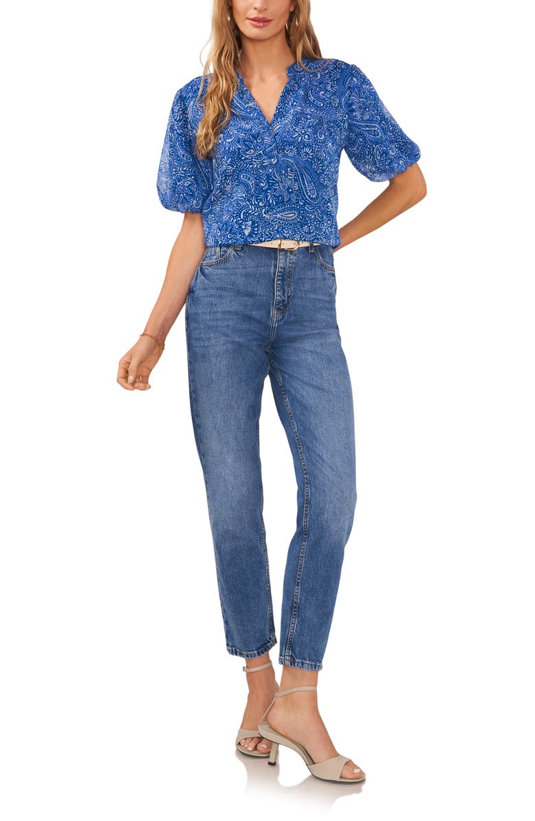 VINCE CAMUTO Puff Sleeve Top