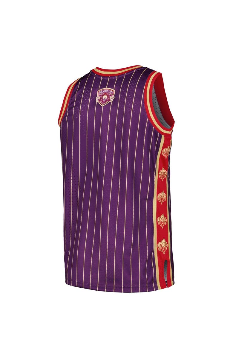 Mitchell & Ness Men's Mitchell & Ness Purple Orlando City SC 10th Anniversary Swingman Basketball Jersey, Alternate, color, Purple