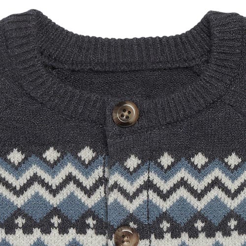 Modern Moments™ By Gerber Fair Isle Cardigan Sweater In Black