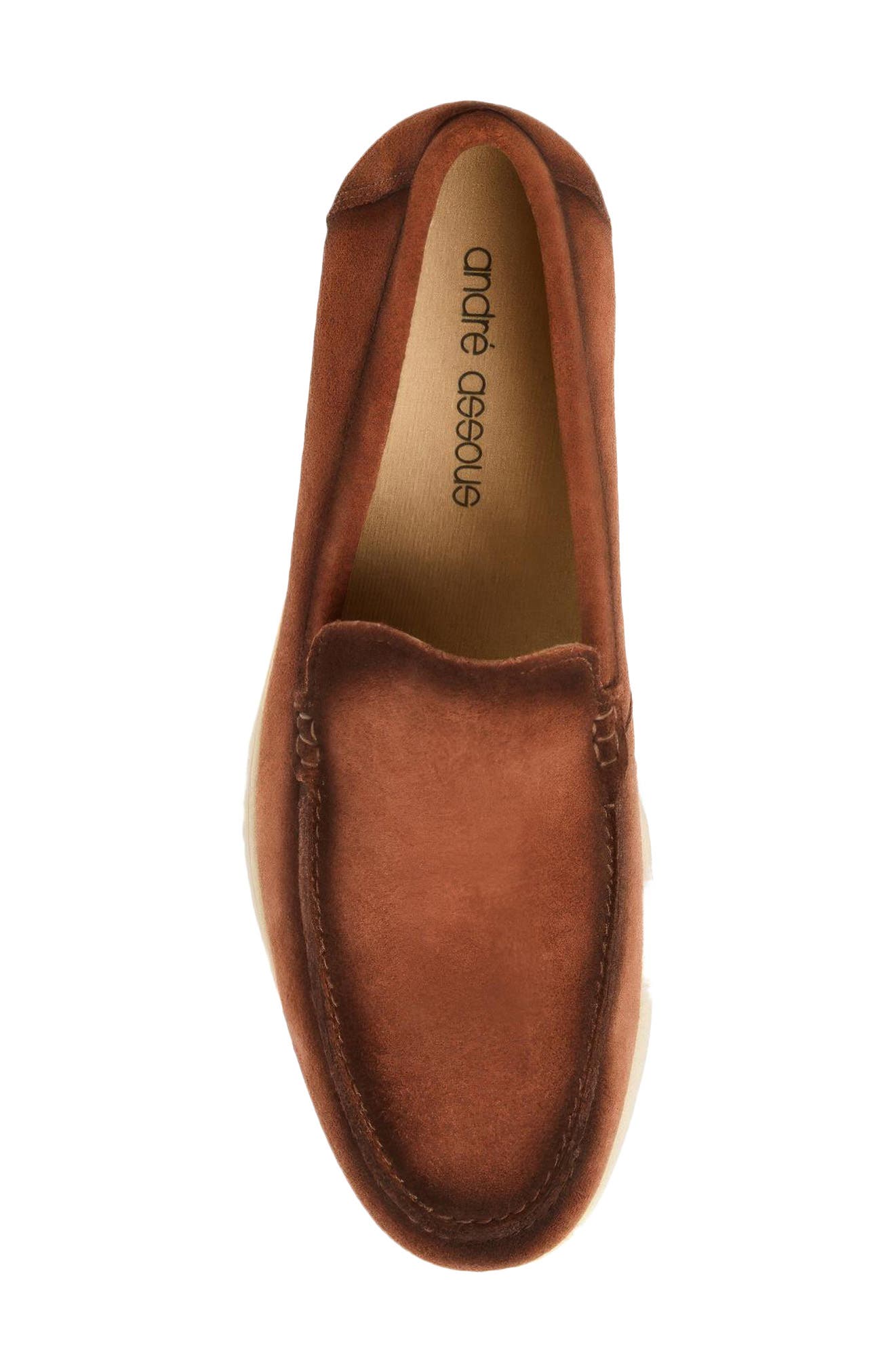 Mason Venetian Loafer, Alternate, color, BROWN SUEDE