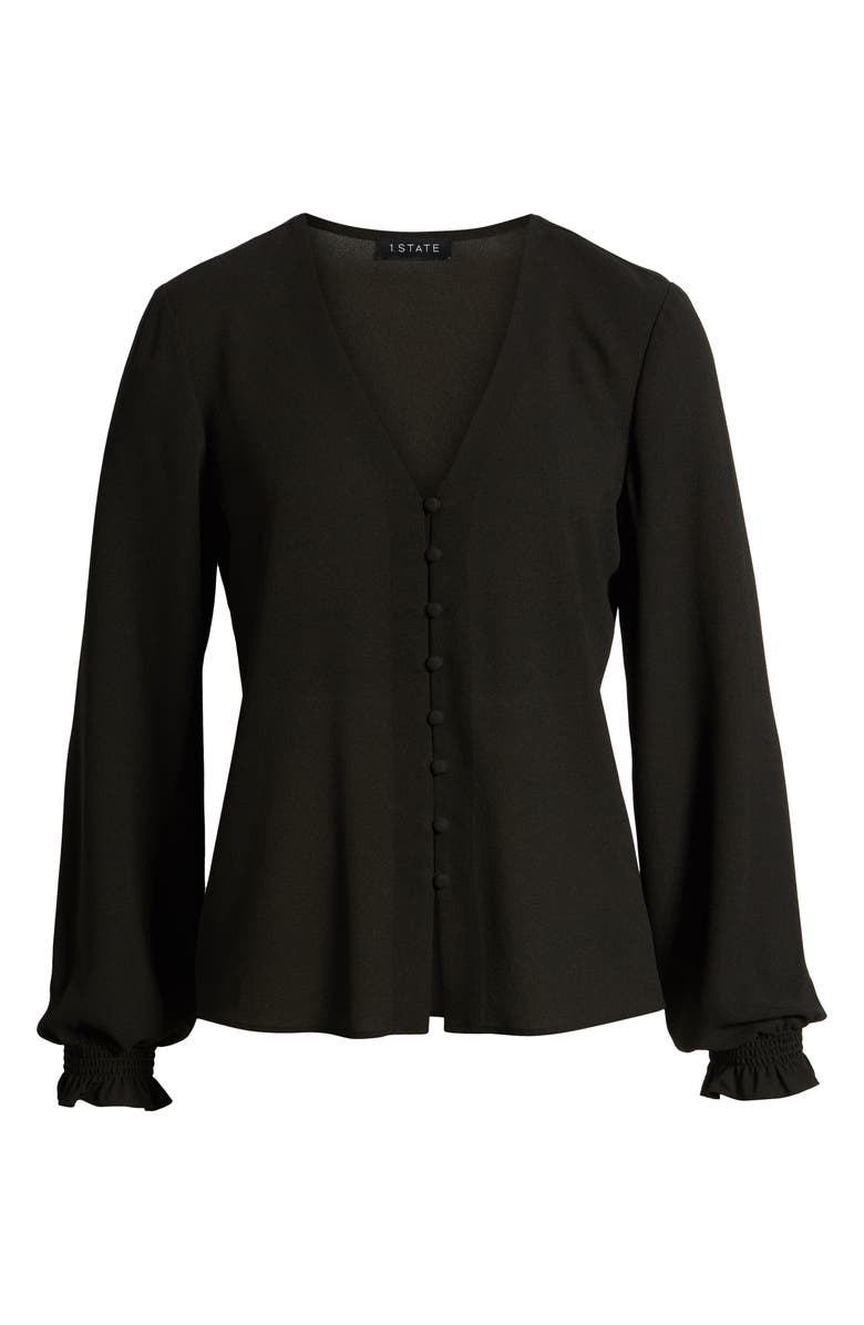 1.STATE Button Front Blouse, Alternate, color,