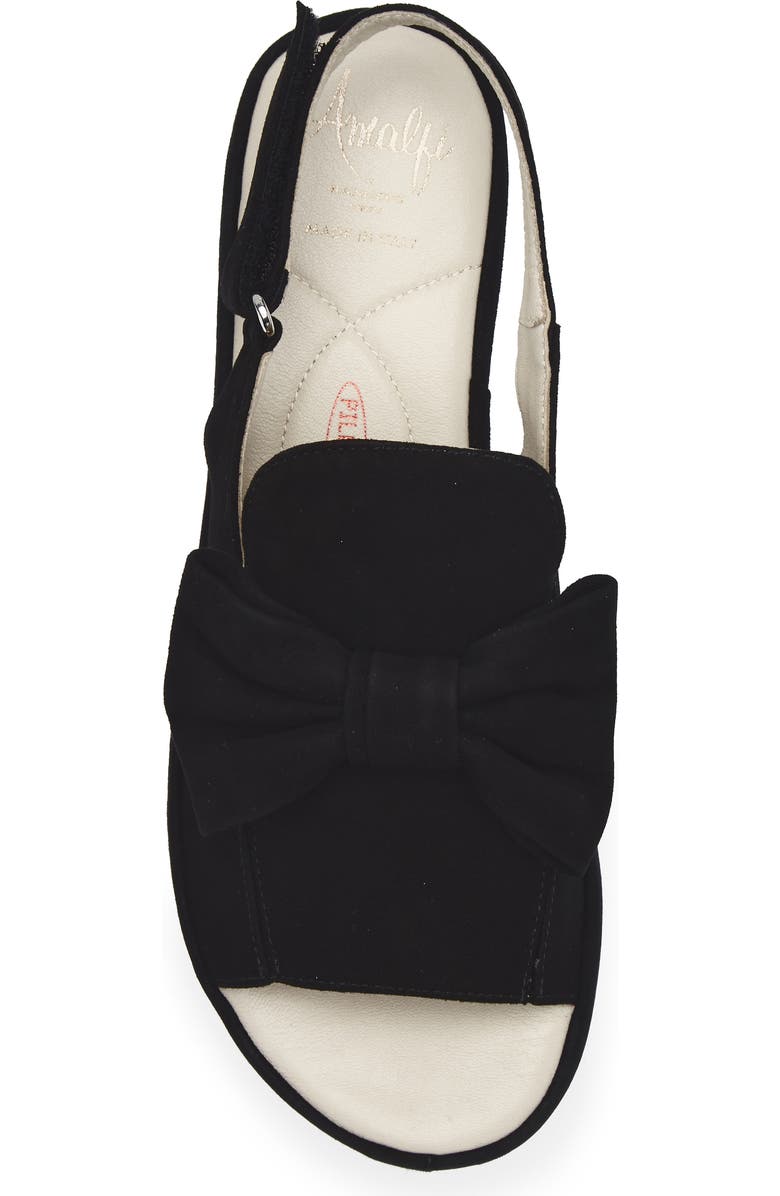 Amalfi by Rangoni Bartali Slingback Sandal, Alternate, color, Black