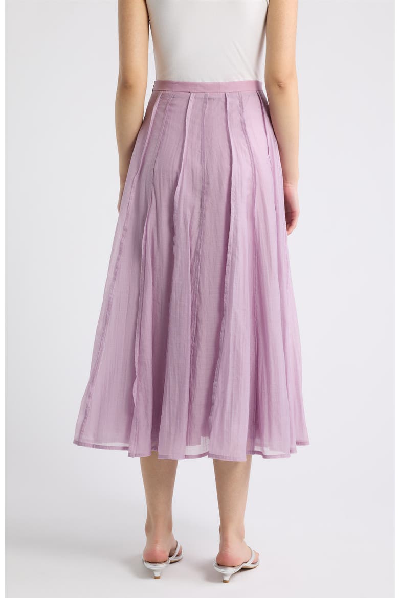Journey Flared Maxi Skirt, Alternate, color, MAUVE