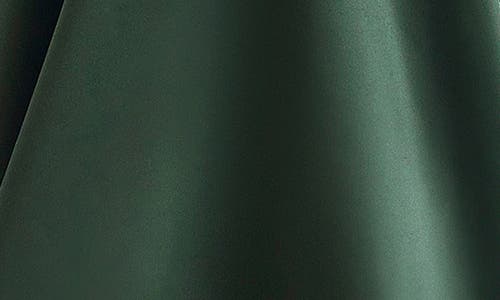 House Of Cb Mademoiselle Bustier Stretch Satin Midi Dress In Duffle Bag