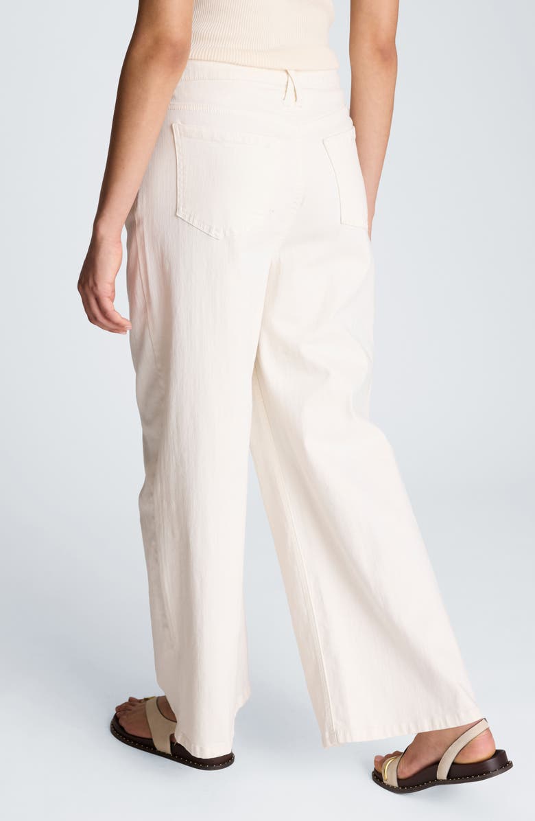 Kenneth Cole Adjustable Waist Wide Leg Pants, Alternate, color, 