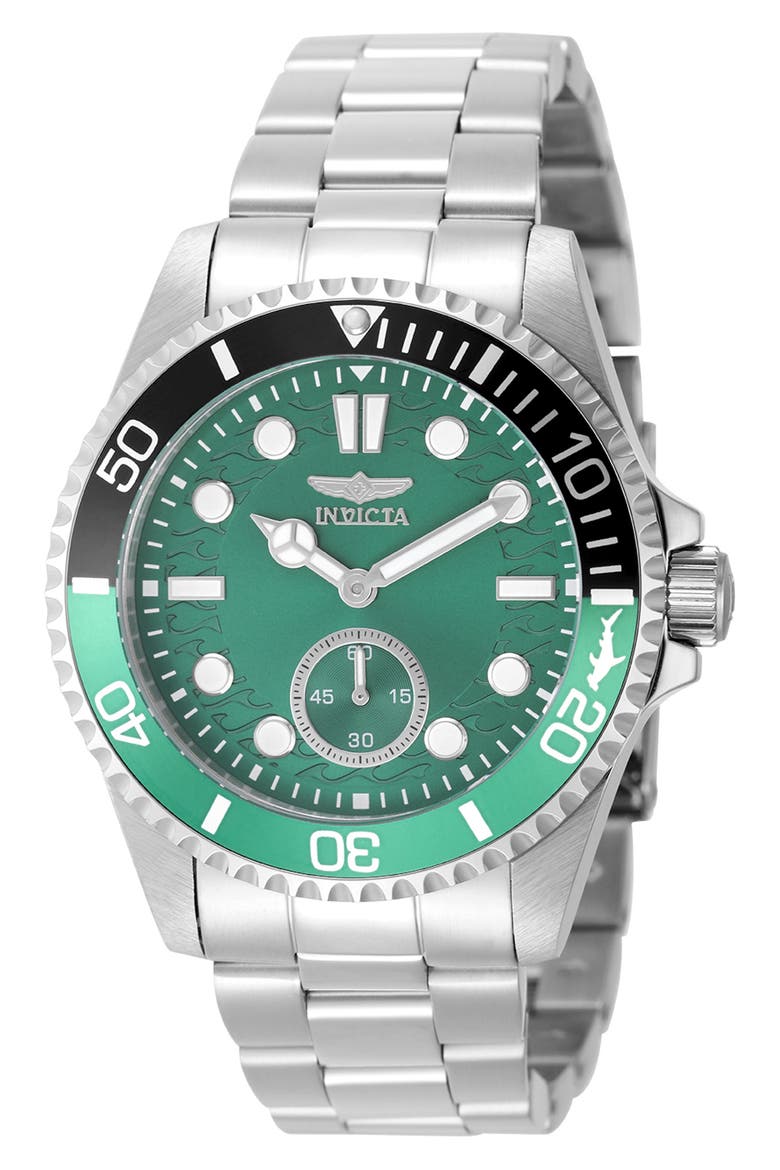 49432 Pro Diver Watch, Main, color, GREEN