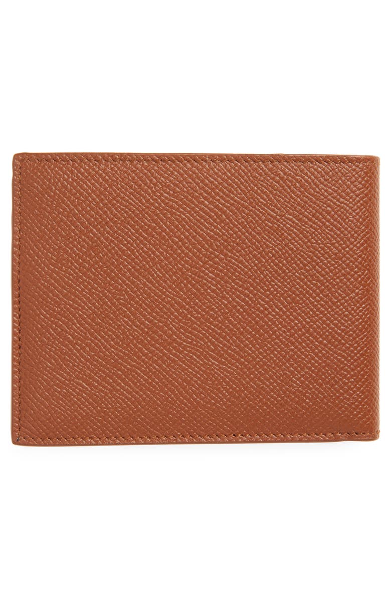 FERRAGAMO Double Gancio Leather Bifold Wallet, Alternate, color, 