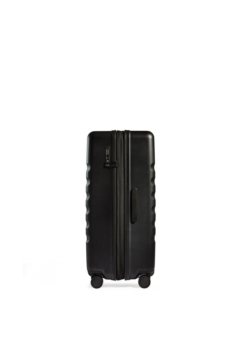 Icon Stripe Large Suitcase, Alternate, color, Black