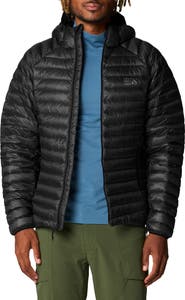 Mountain Hardwear Ghost Whisperer Hooded Packable 1000 Fill Power Down Puffer Jacket
