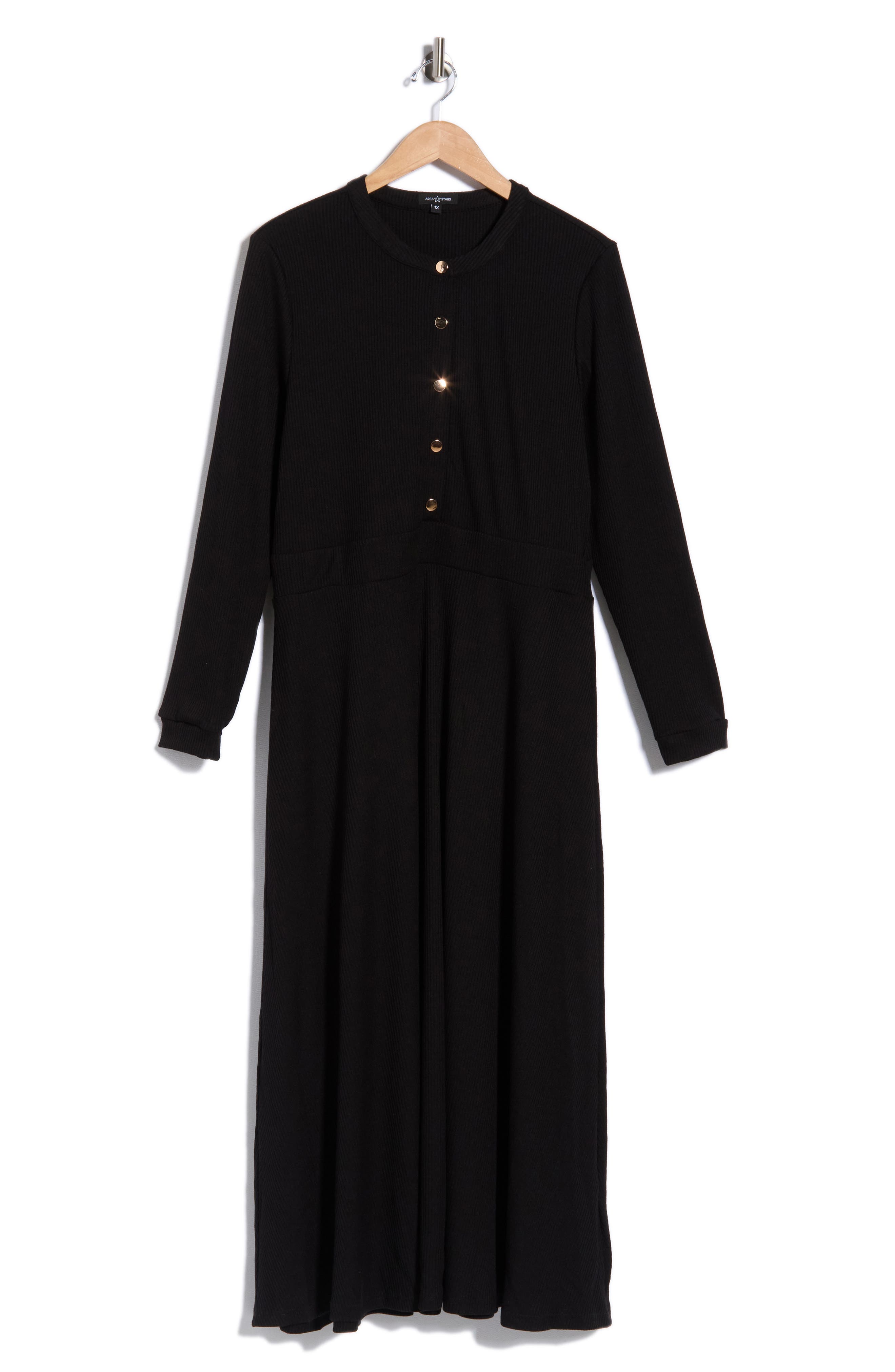 Ashton Button Front Midi Dress