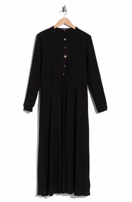 Ashton Button Front Midi Dress