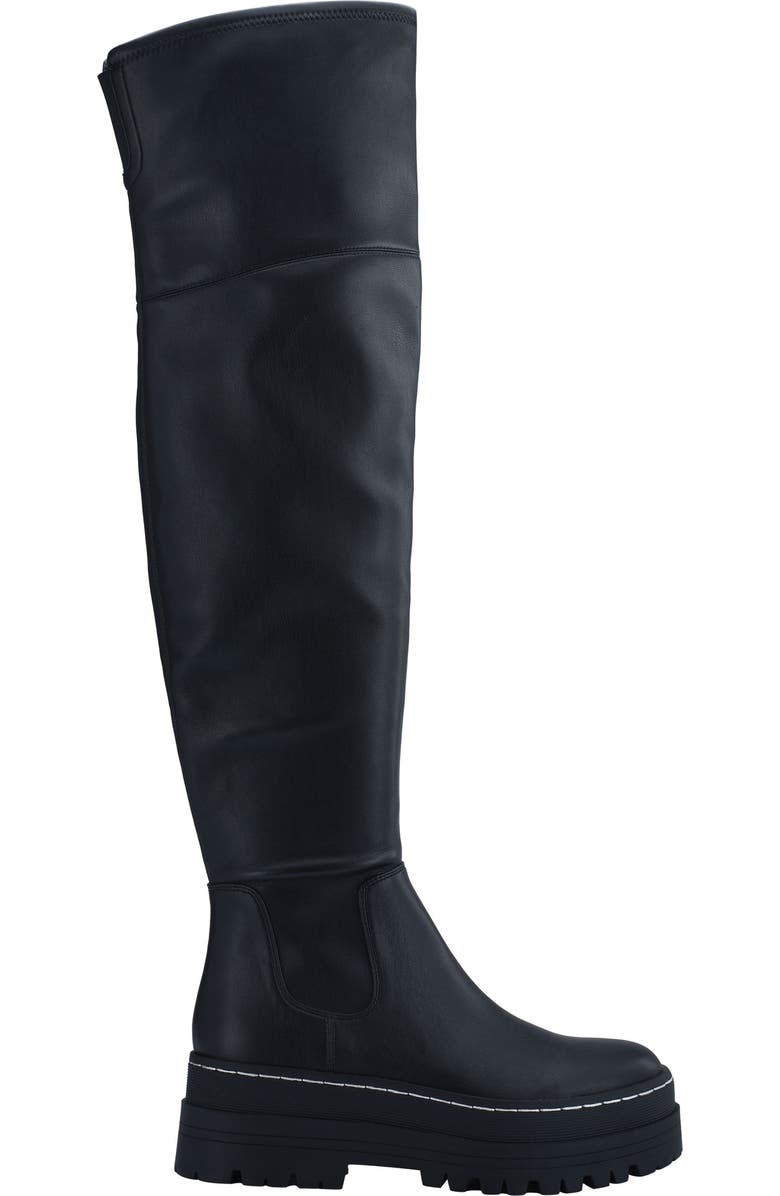 Marc Fisher LTD Philly Lug Sole Over the Knee Platform Boot, Alternate, color,
