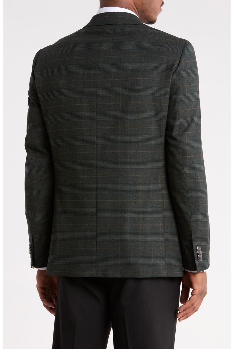 Plaid Sport Coat, Alternate, color, HUNTER GREEN/ CHESTNUT PLAID