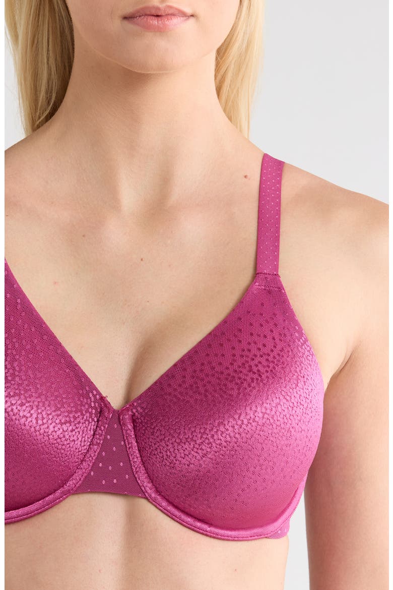 Back Appeal™ Smoothing Underwire Bra, Alternate, color, RASPBERRY COULIS