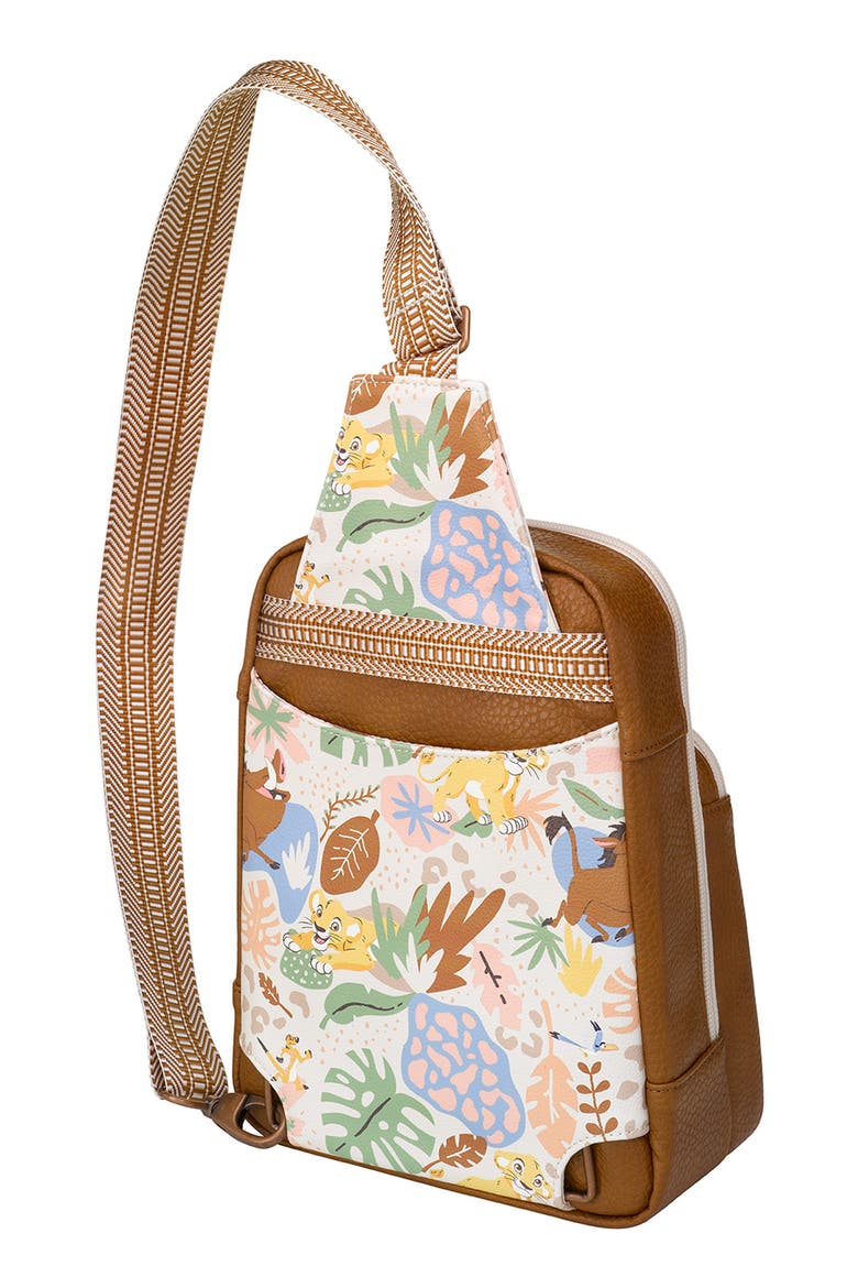 x Disney Hakuna Matata Crisscross Sling Bag, Alternate, color, HAKUNA MATATA