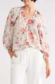 L'AGENCE Teagan Dolman Sleeve Top