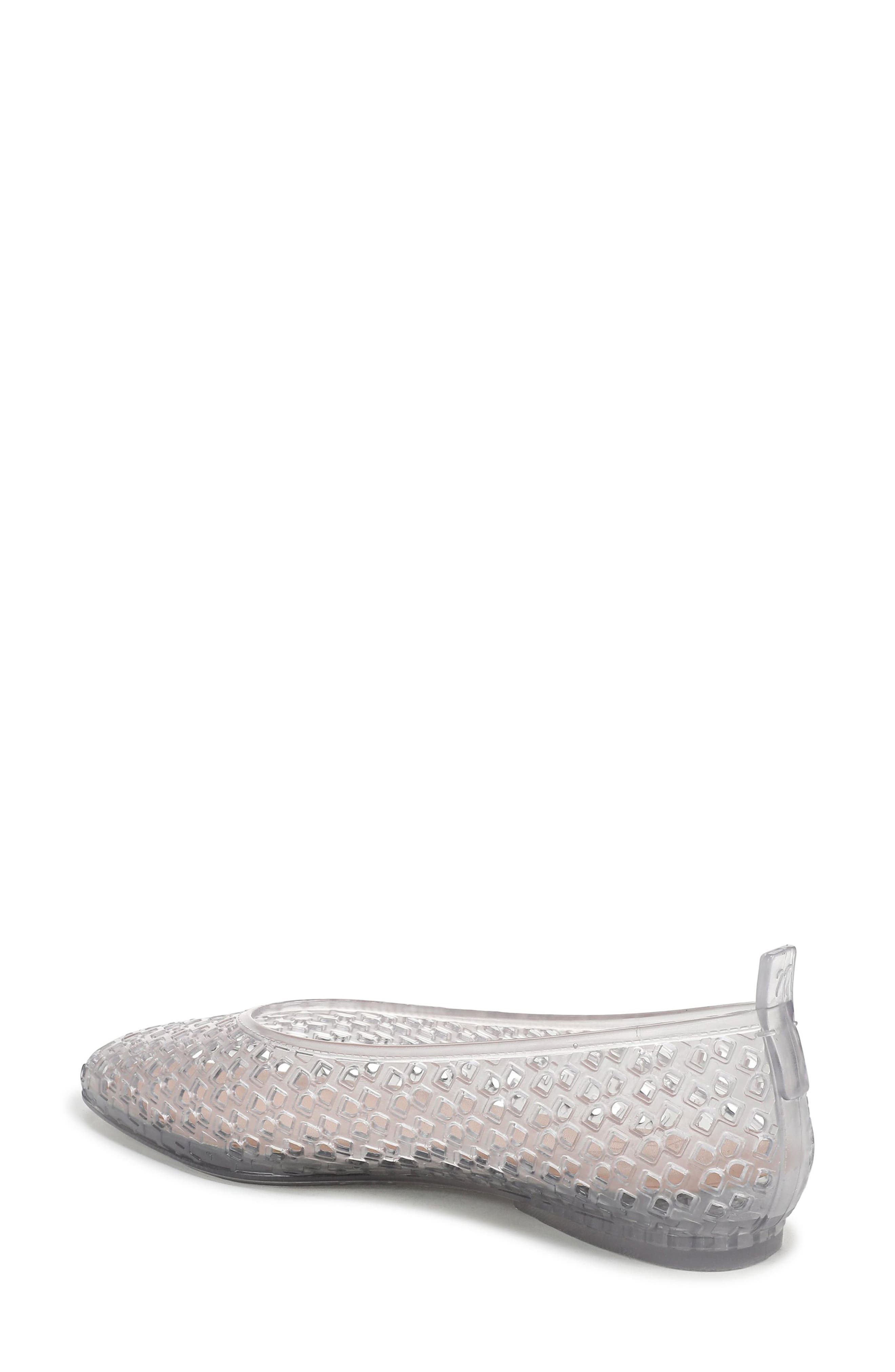 Carla Jelly Flat, Alternate, color, CLEAR