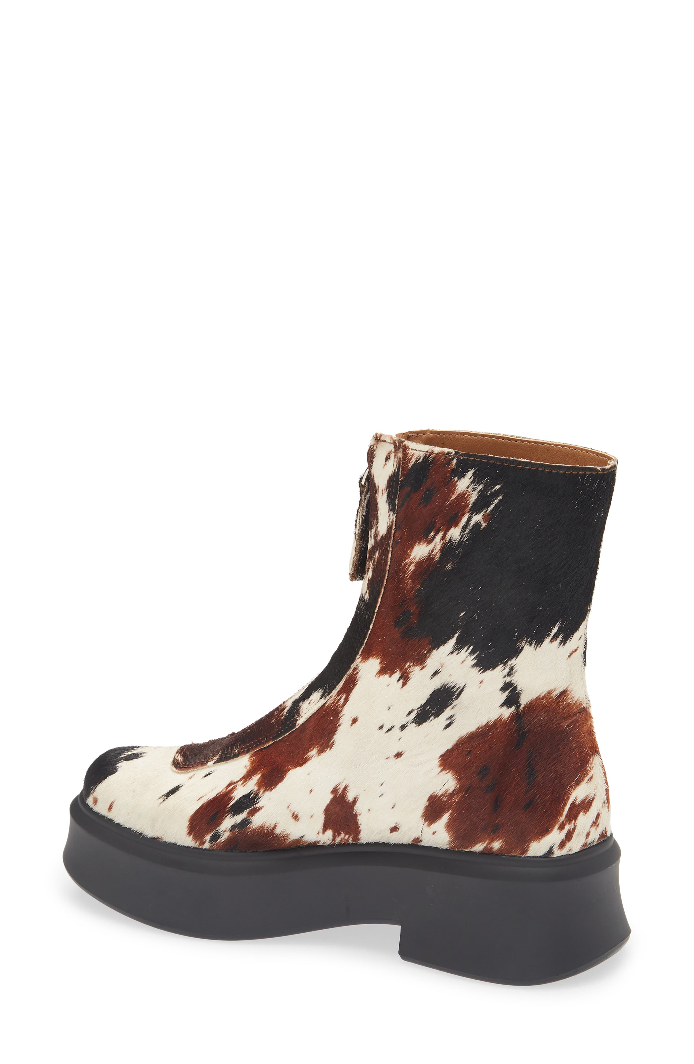 Steve Madden Jones Bootie, Alternate, color, Cow Print Calf Hair
