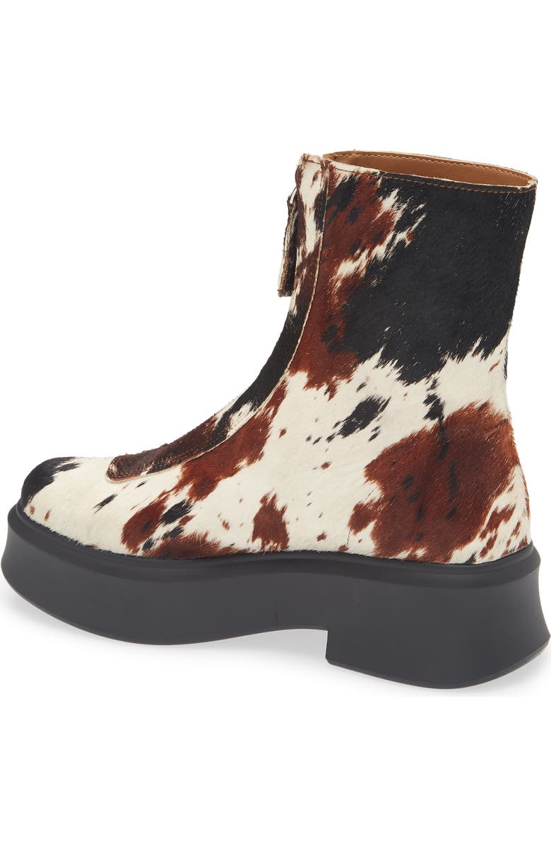 Steve Madden Jones Bootie, Alternate, color, Cow Print Calf Hair