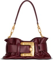 Balmain Mini Anthem Bag In Calfskin Leather