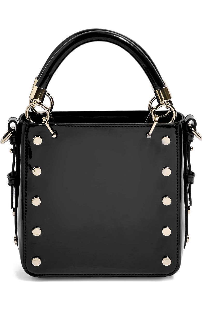 Topshop Courtney Studded Crossbody Bag, Main, color,