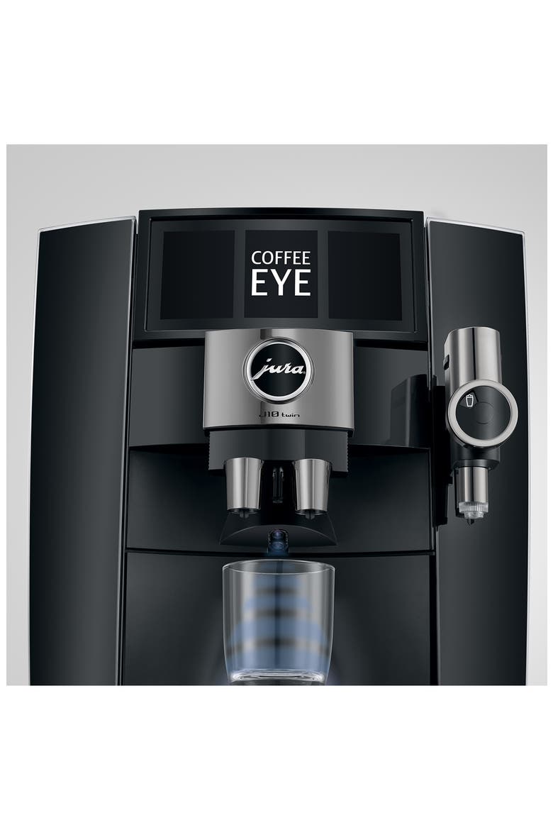 J10 Twin Automatic Coffee Machine, Alternate, color, BLACK