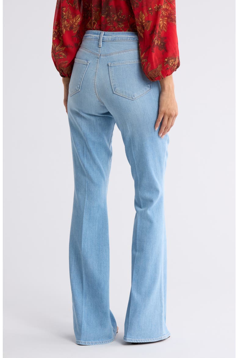 Bell High Waist Flare Jeans, Alternate, color, OLYMPIA
