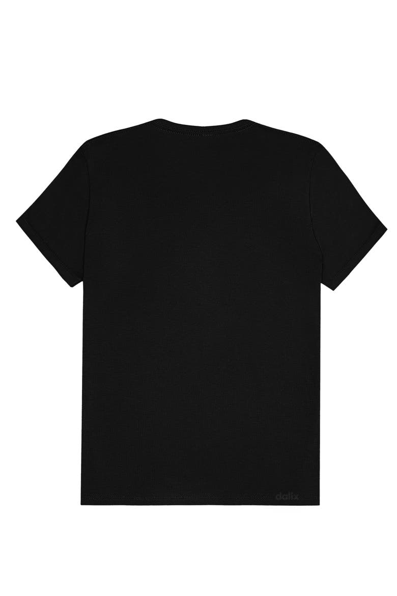 Womens Lil Peach Jersey Tee, Alternate, color, Black