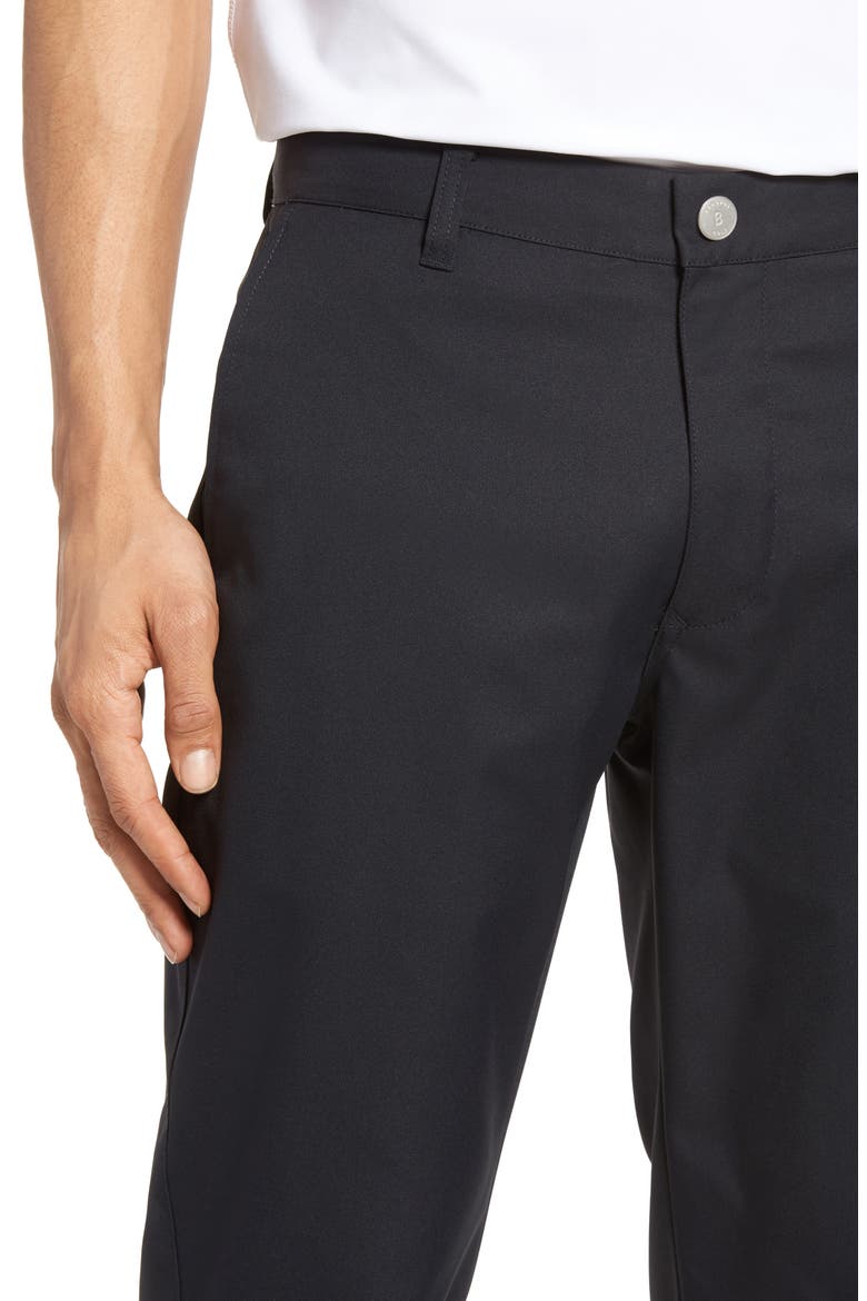 Highland Slim Fit Golf Pants, Alternate, color, BLACK