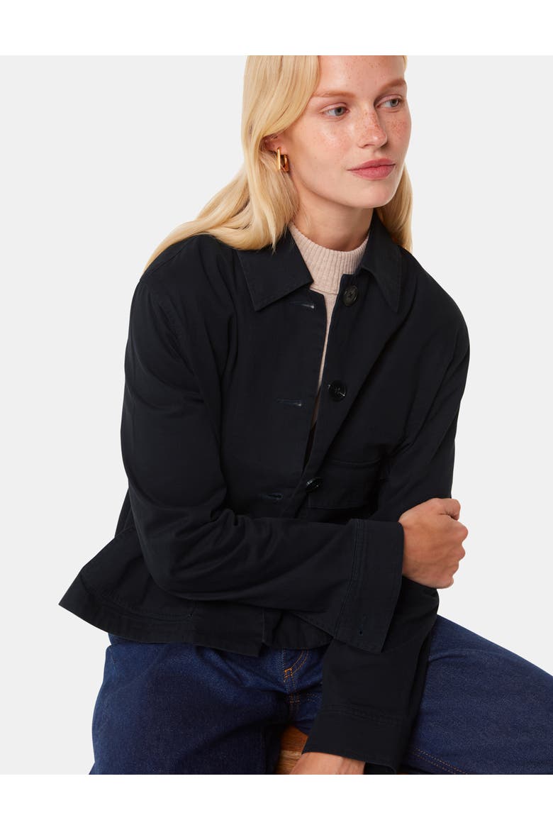 Marie Casual Jacket, Alternate, color, Washed Black