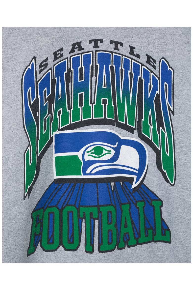 Seahawks All Pro Crewneck Sweatshirt, Alternate, color, HEATHER GREY