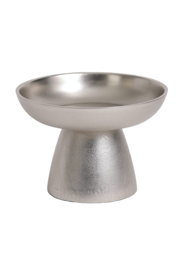 Nickel Small Pedestals Set of 2, Alternate, color, Nickel