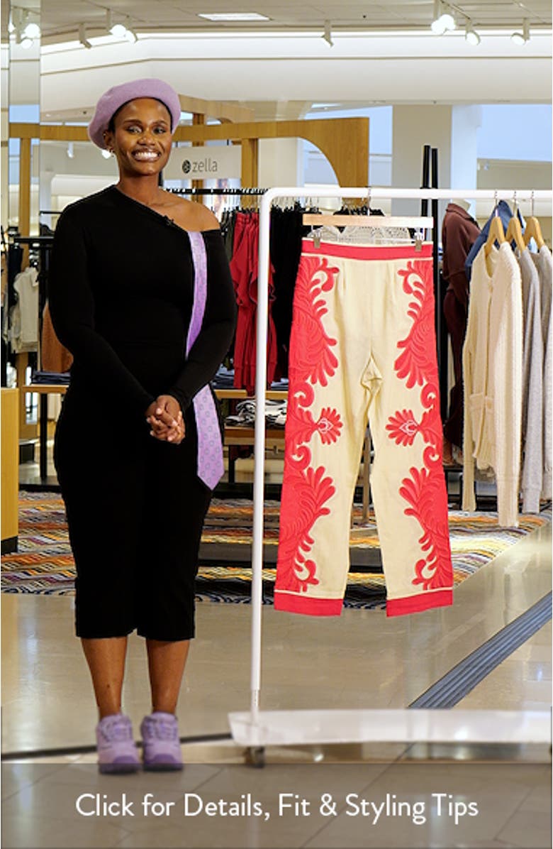 Spring Arabesc Cutwork Pants, sales video thumbnail