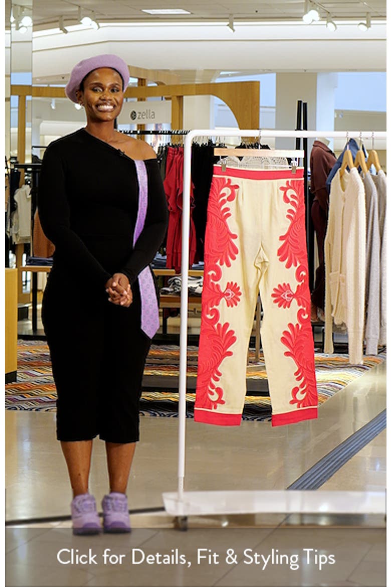 Spring Arabesc Cutwork Pants video