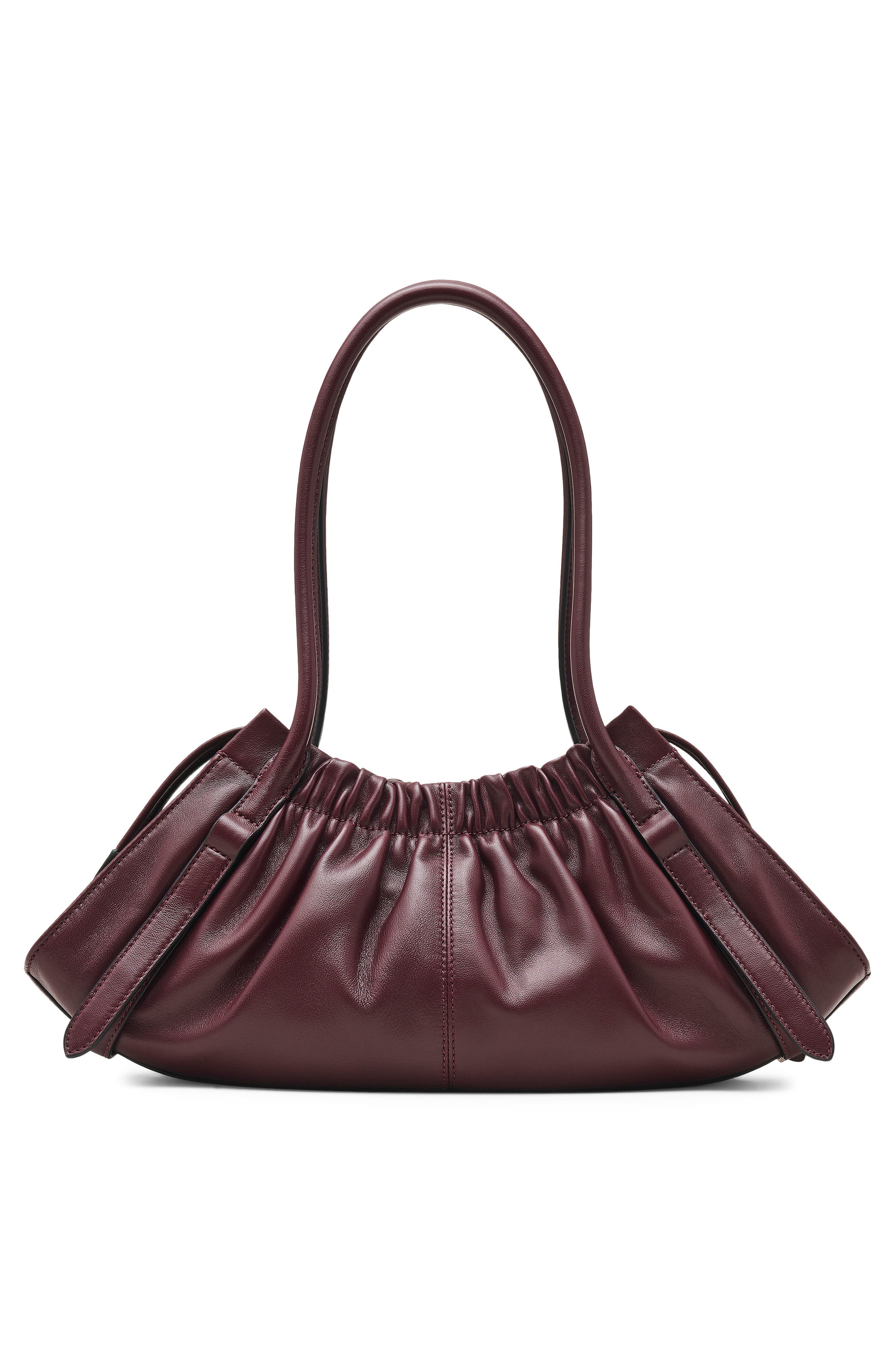 Marc Jacobs The Cristina Large Shoulder Satchel, Alternate, color, Dark Plum