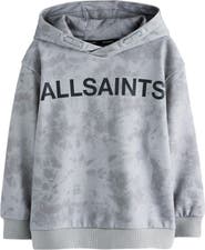 smALLSAINTS by ALLSAINTS Kids' Underground Oversize Tie Dye Hoodie
