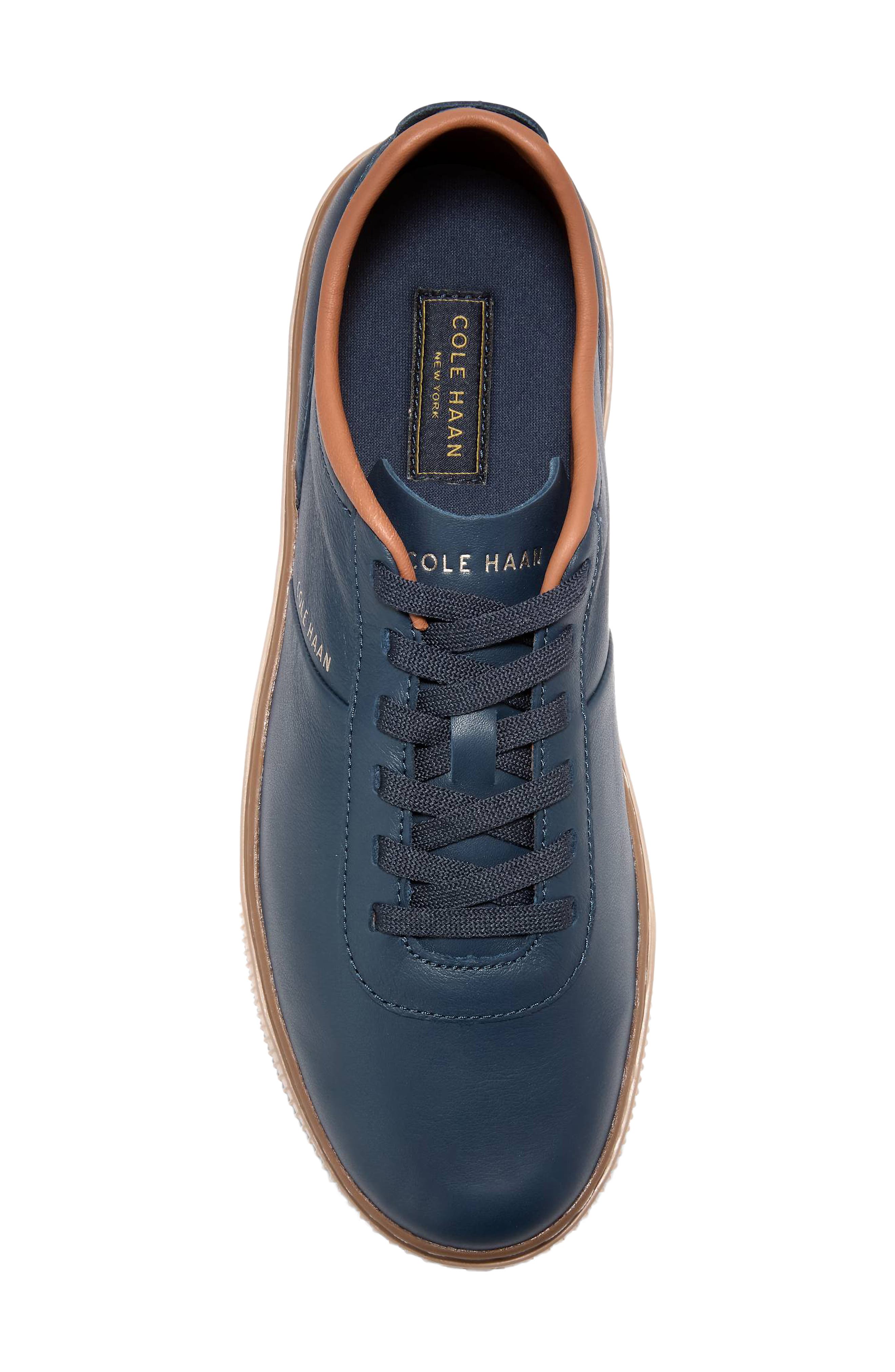 GrandPro Packwell Sneaker, Alternate, color, NAVY BLAZER / SPICED BROWN