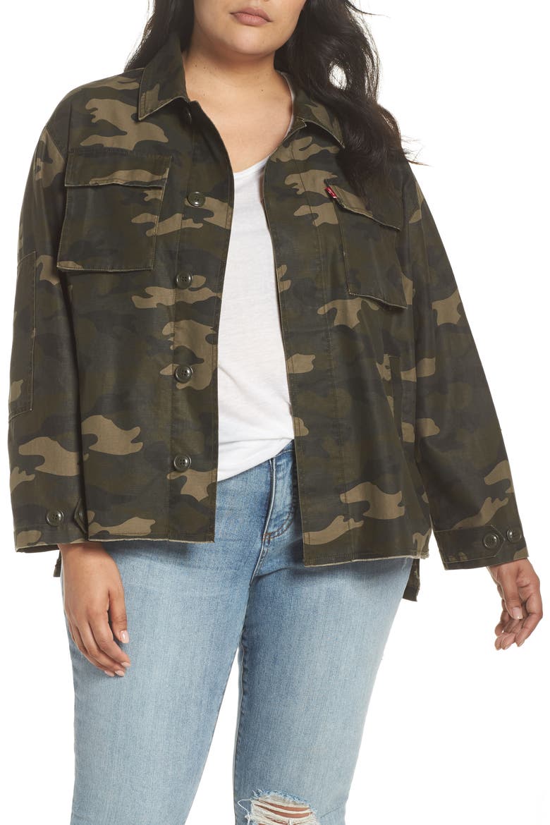 Levi's® High/Low Shirt Jacket video