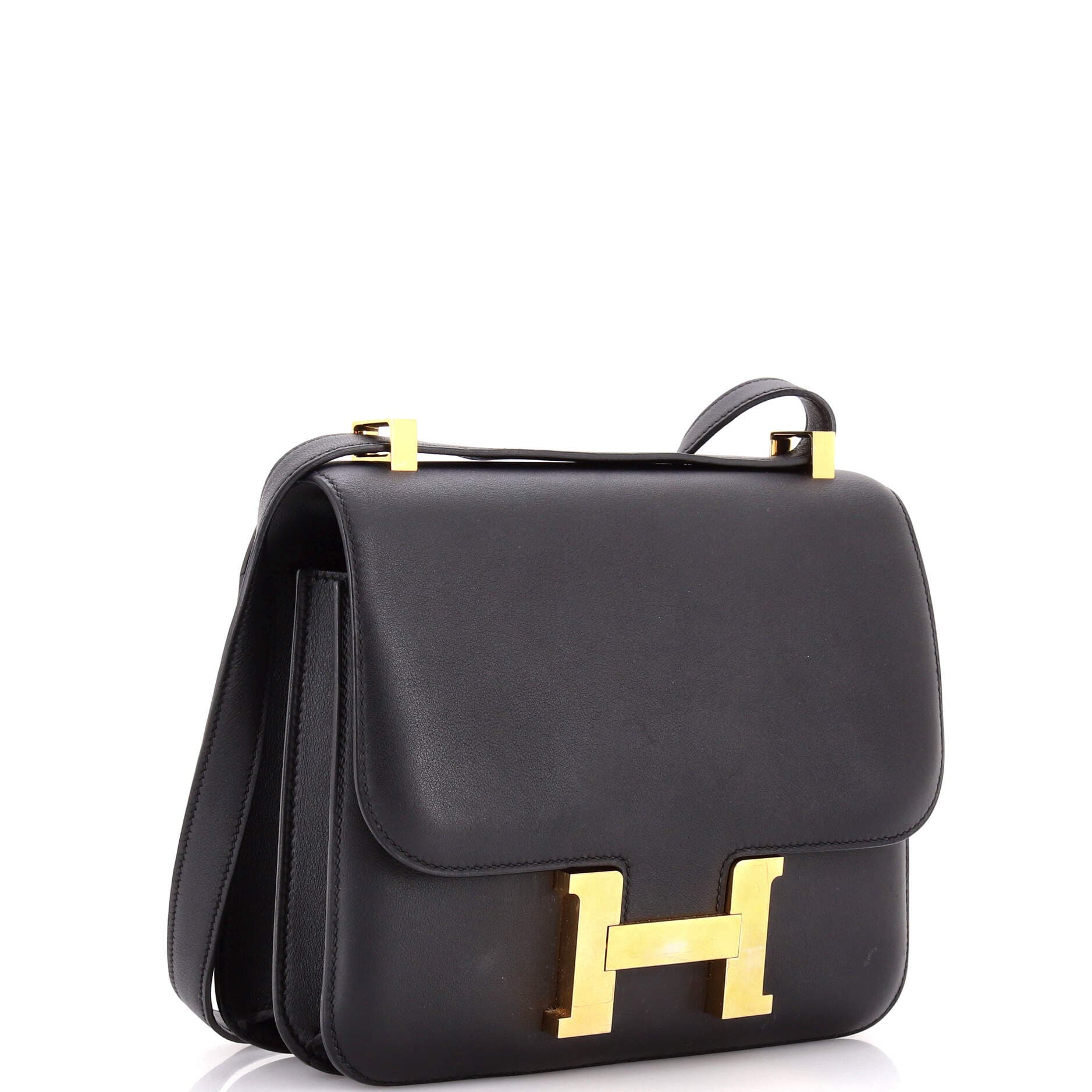 Pre-Owned Hermes Constance Bag Swift 24, Alternate, color, Noir