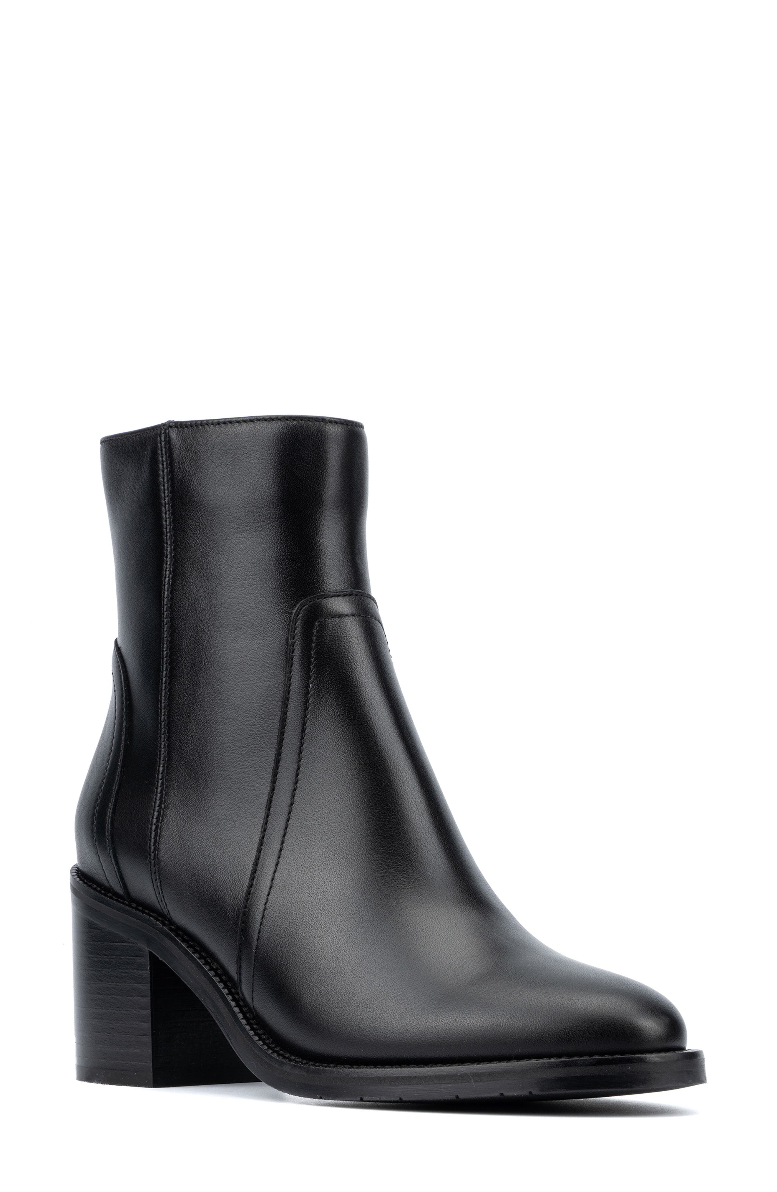 Aquatalia Janella Weatherproof Bootie, Main, color, Black