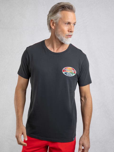 Land And Sea Back Print Graphic T-Shirt