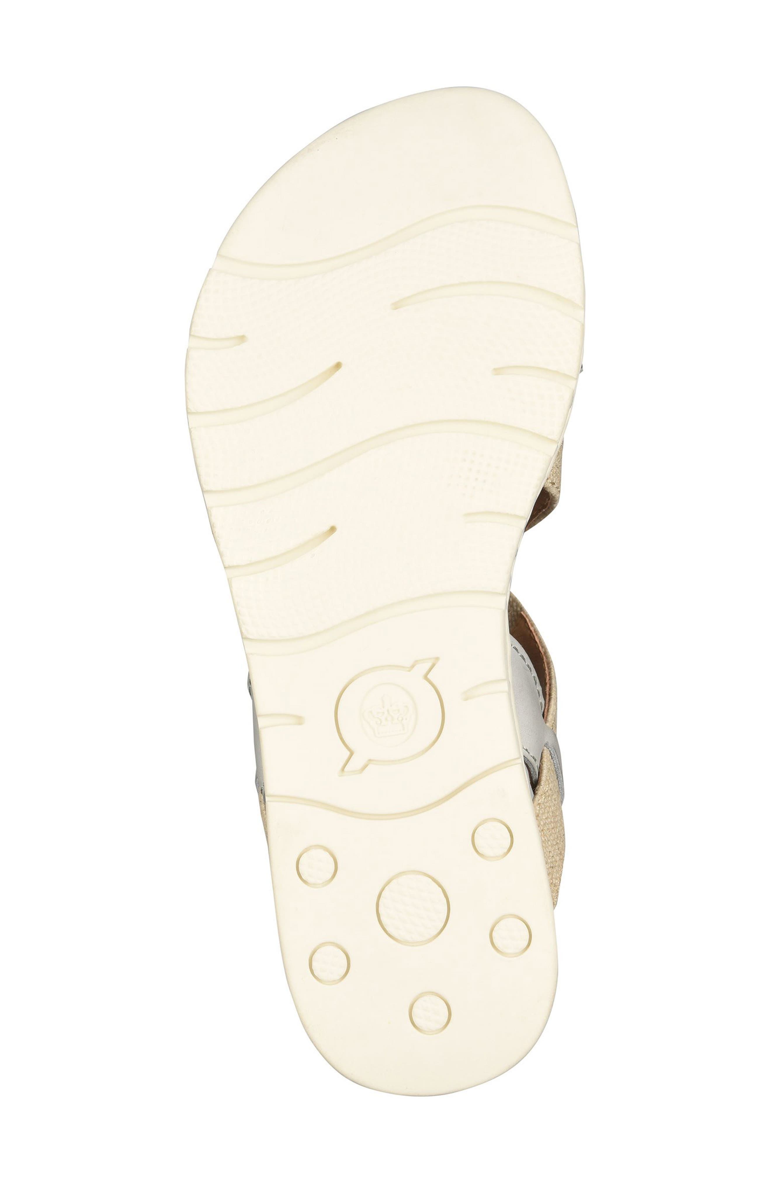 Barbe Strappy Sandal, Alternate, color, BLUE COMBO