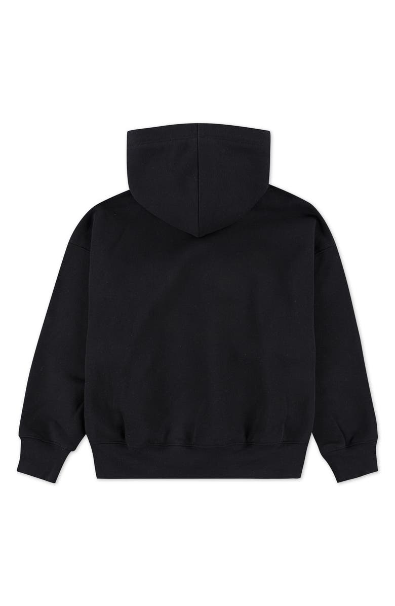 Jordan Kids' Brooklyn Fleece Hoodie, Alternate, color, Black