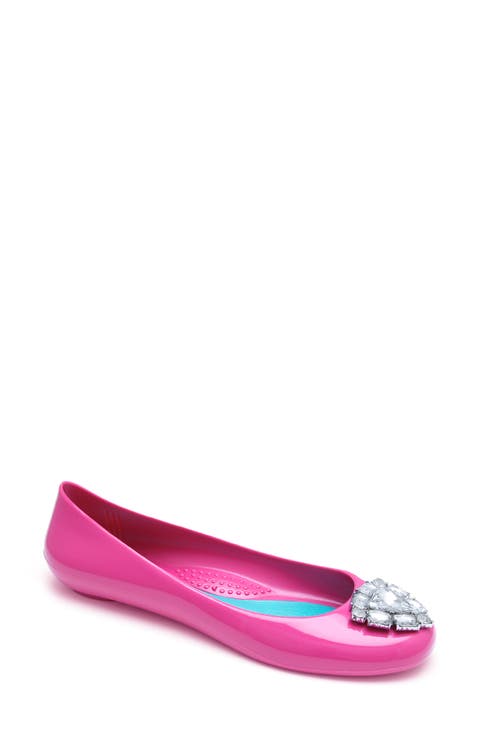 Bella Shiny Ballet Flat (Women)