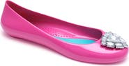 OKABASHI Bella Shiny Ballet Flat