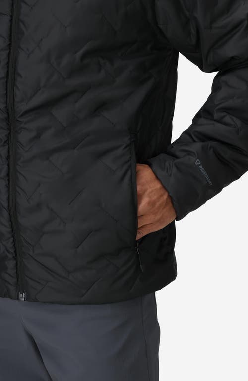 Marmot Monoquilt Zip Hoodie In Black