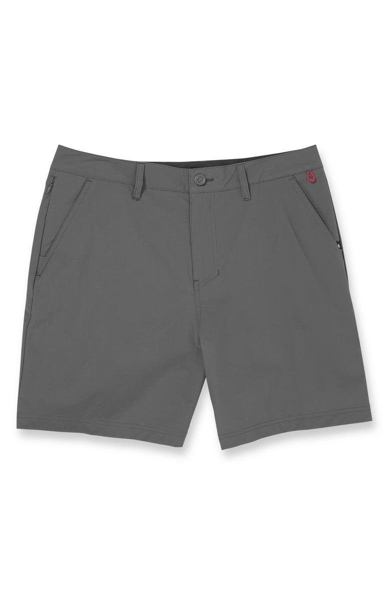 Quiksilver Transit 19 Hybrid Shorts, Alternate, color, Iron Gate