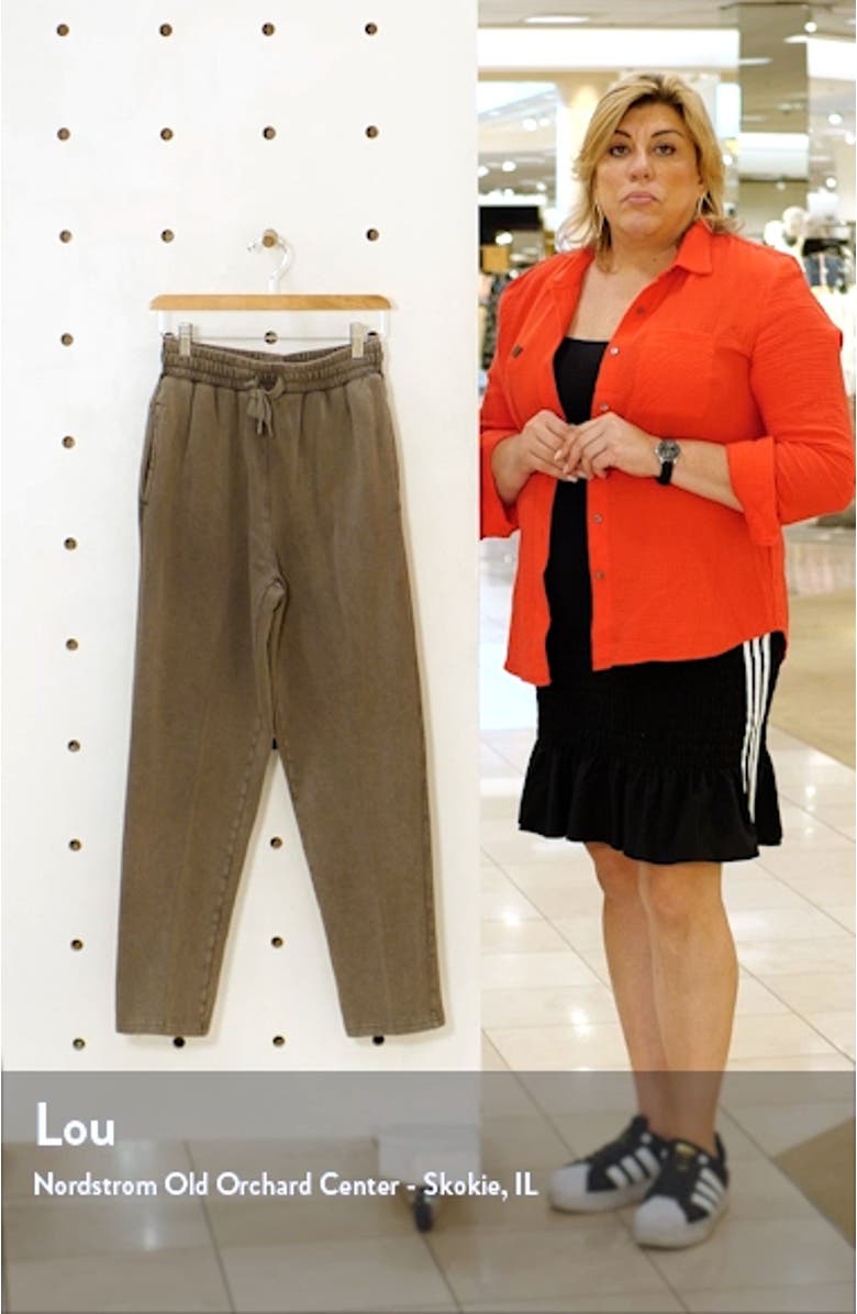 Women's Pocket Crop Joggers, sales video thumbnail