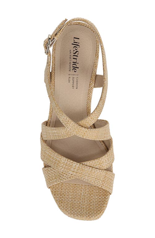 LIFESTRIDE LIFESTRIDE ADRIANNA SLINGBACK PLATFORM SANDAL